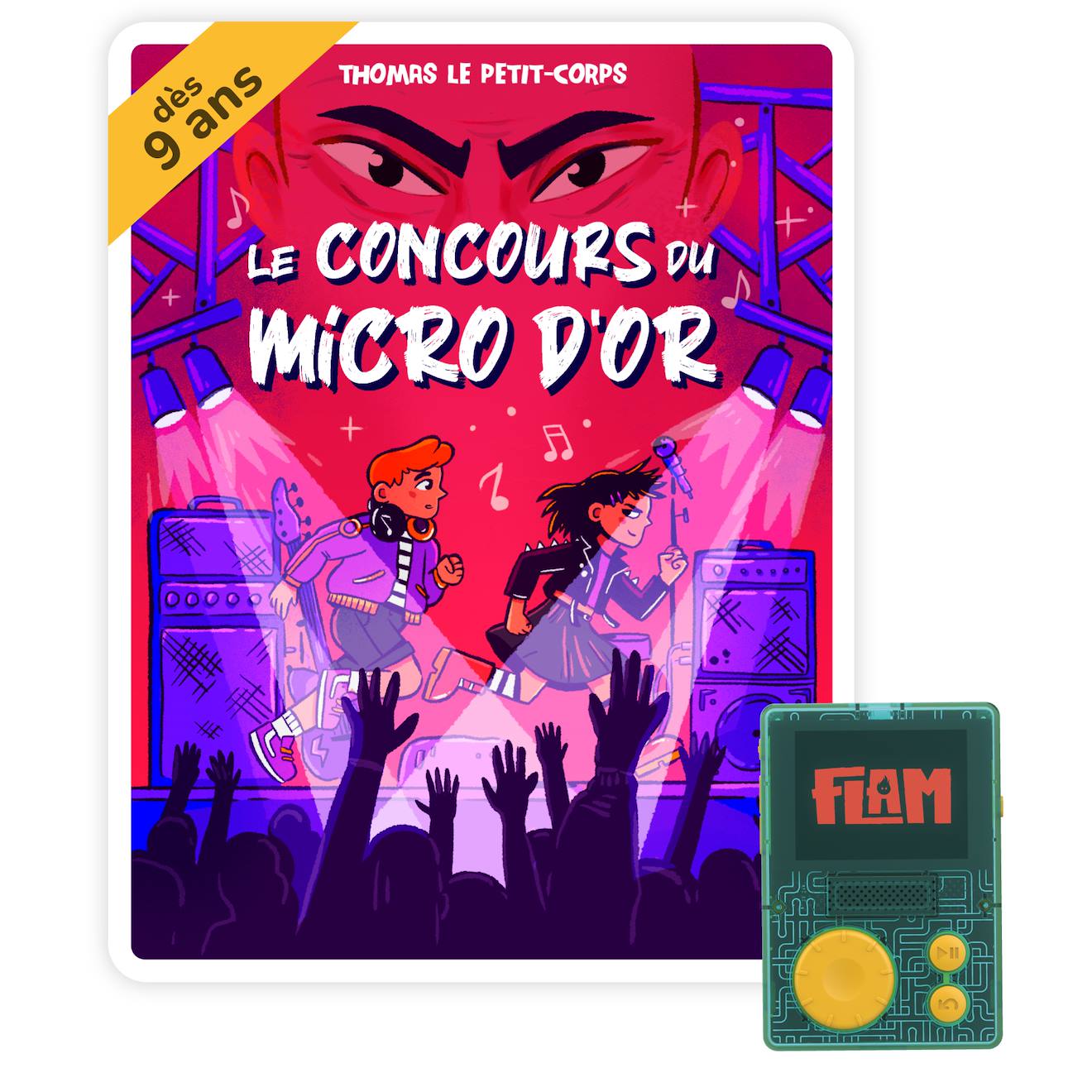 Livre Audio Interactif – Concours Du Micro D’or Multicolore