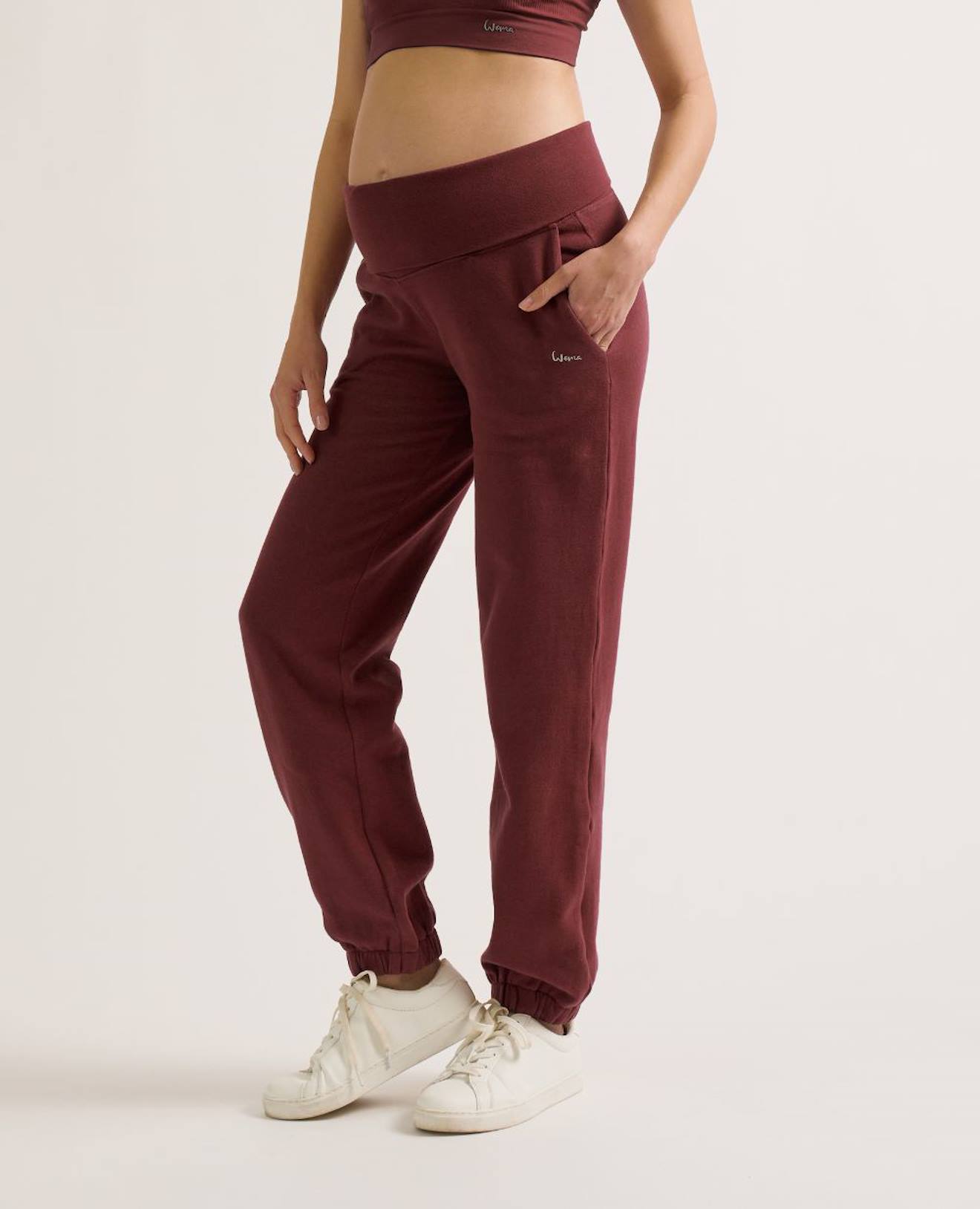 Jogger De Maternité Woma Prune