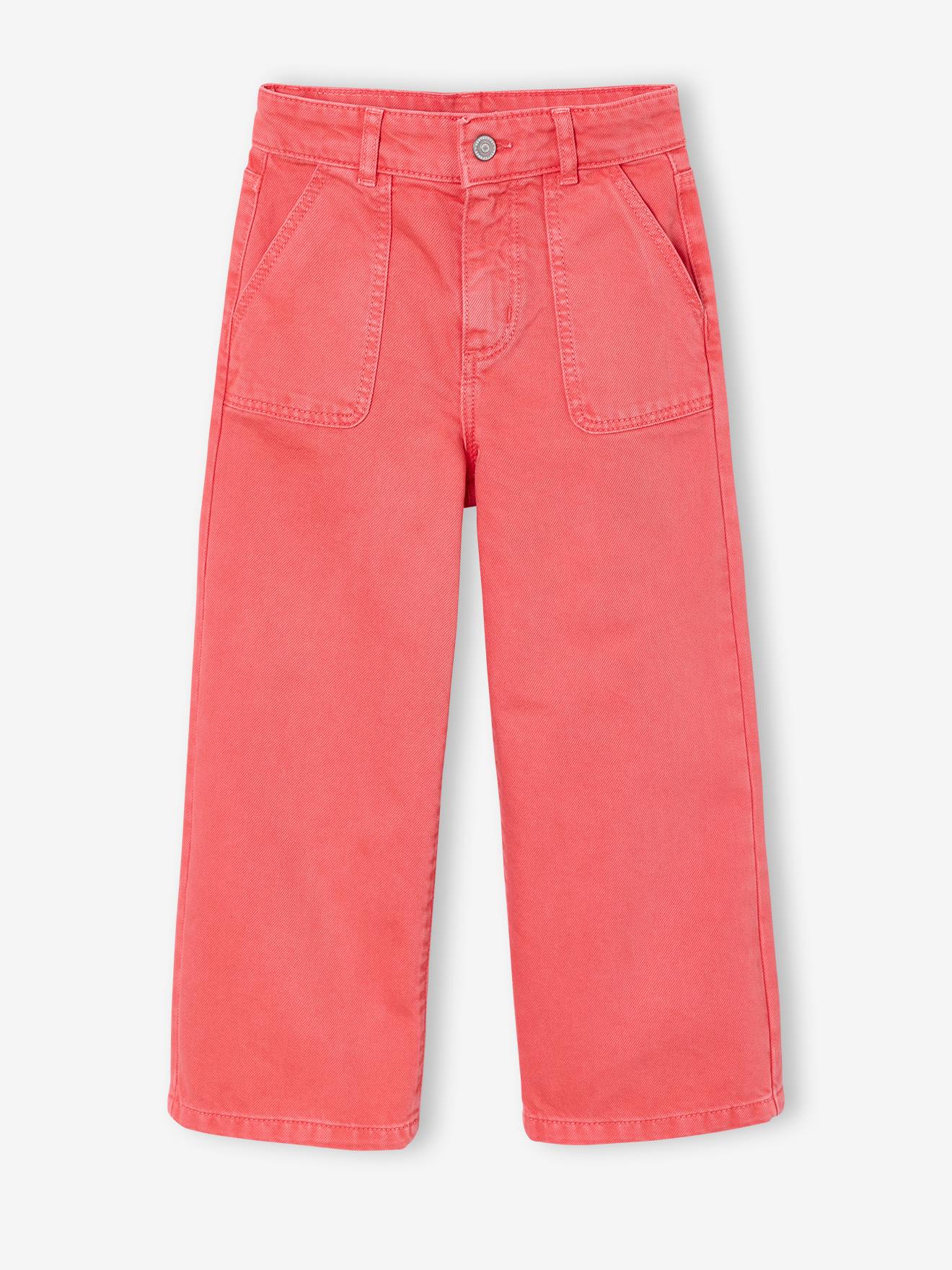 Pantalon fille large MorphogiK medium corail 12 €