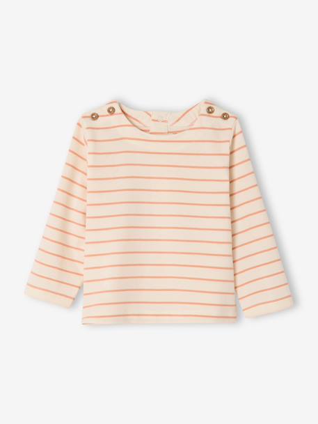 Bébé-T shirt fille marinière