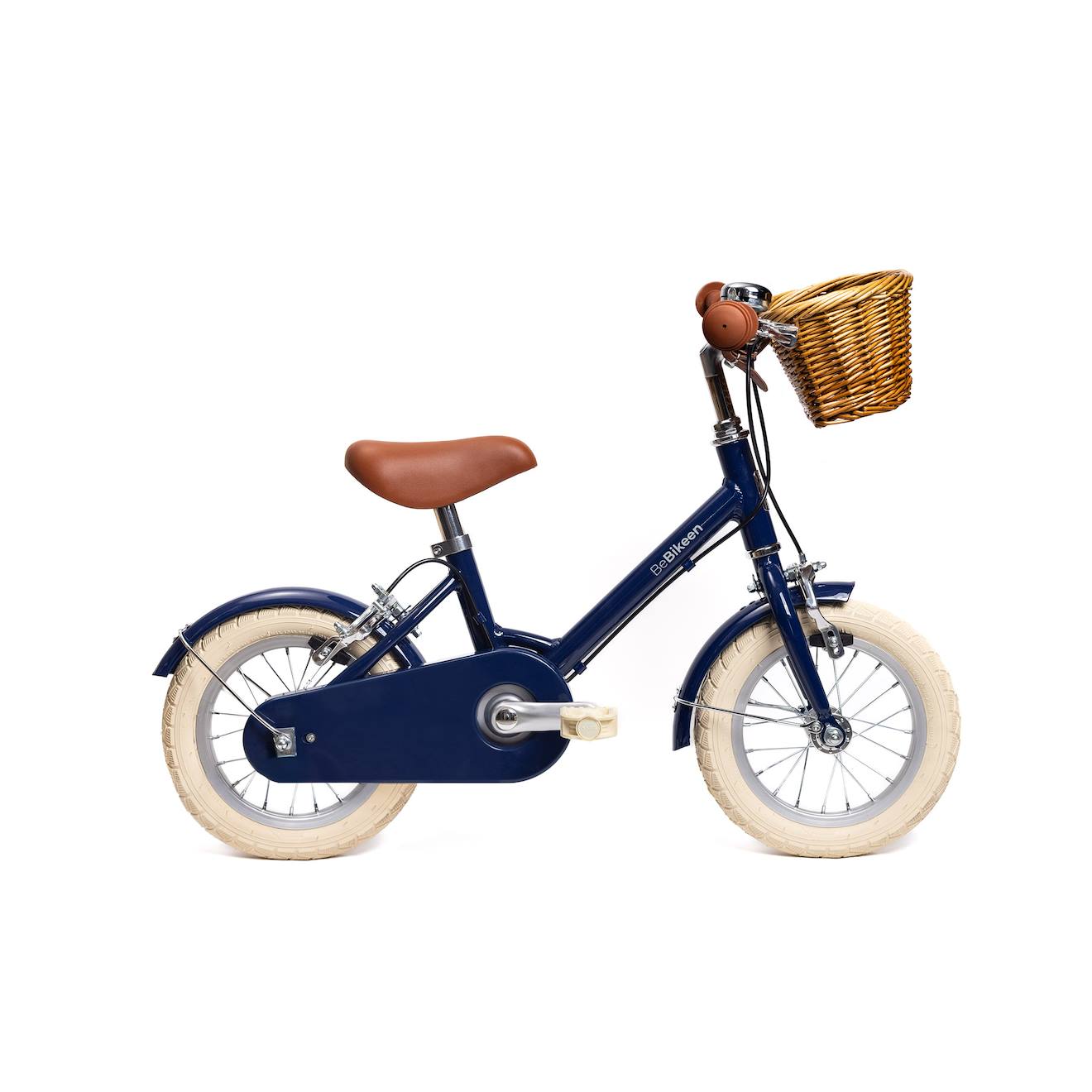 Vélo 12 Pouces – Enfant 2-4 Ans Bleu Marine (Bebikeen) - Couverture