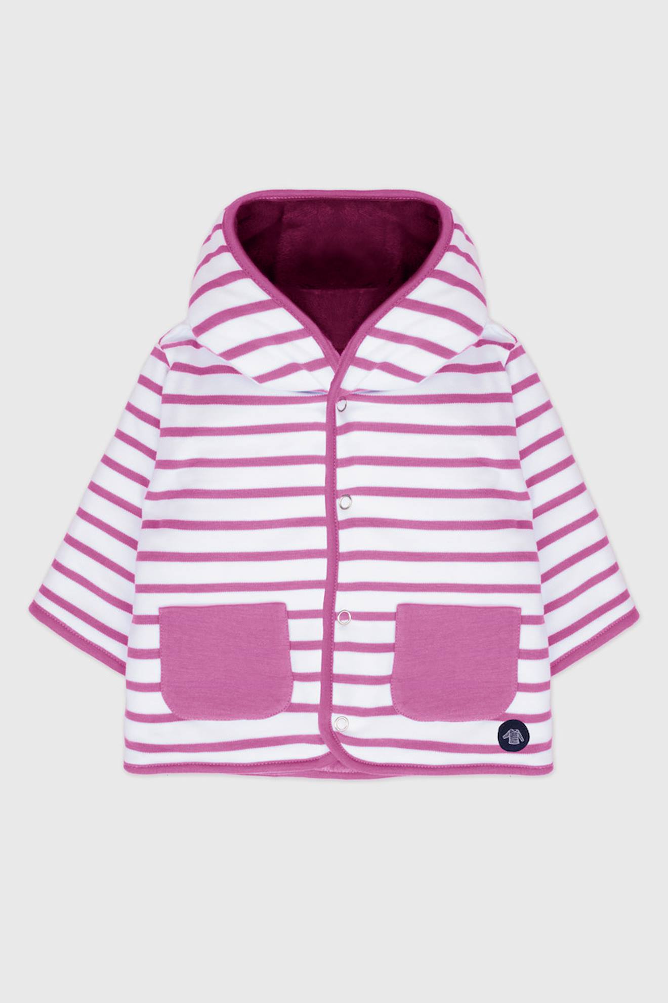 Veste Rversible Molletonne En Coton Bb Blanc Lupin 59 €