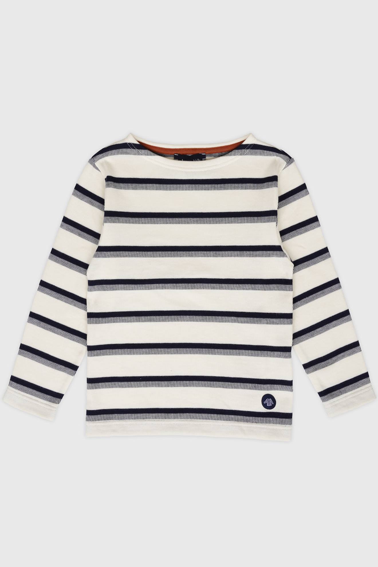Marinire Jacquard En Coton Enfant Naturemarine Deep 45 €