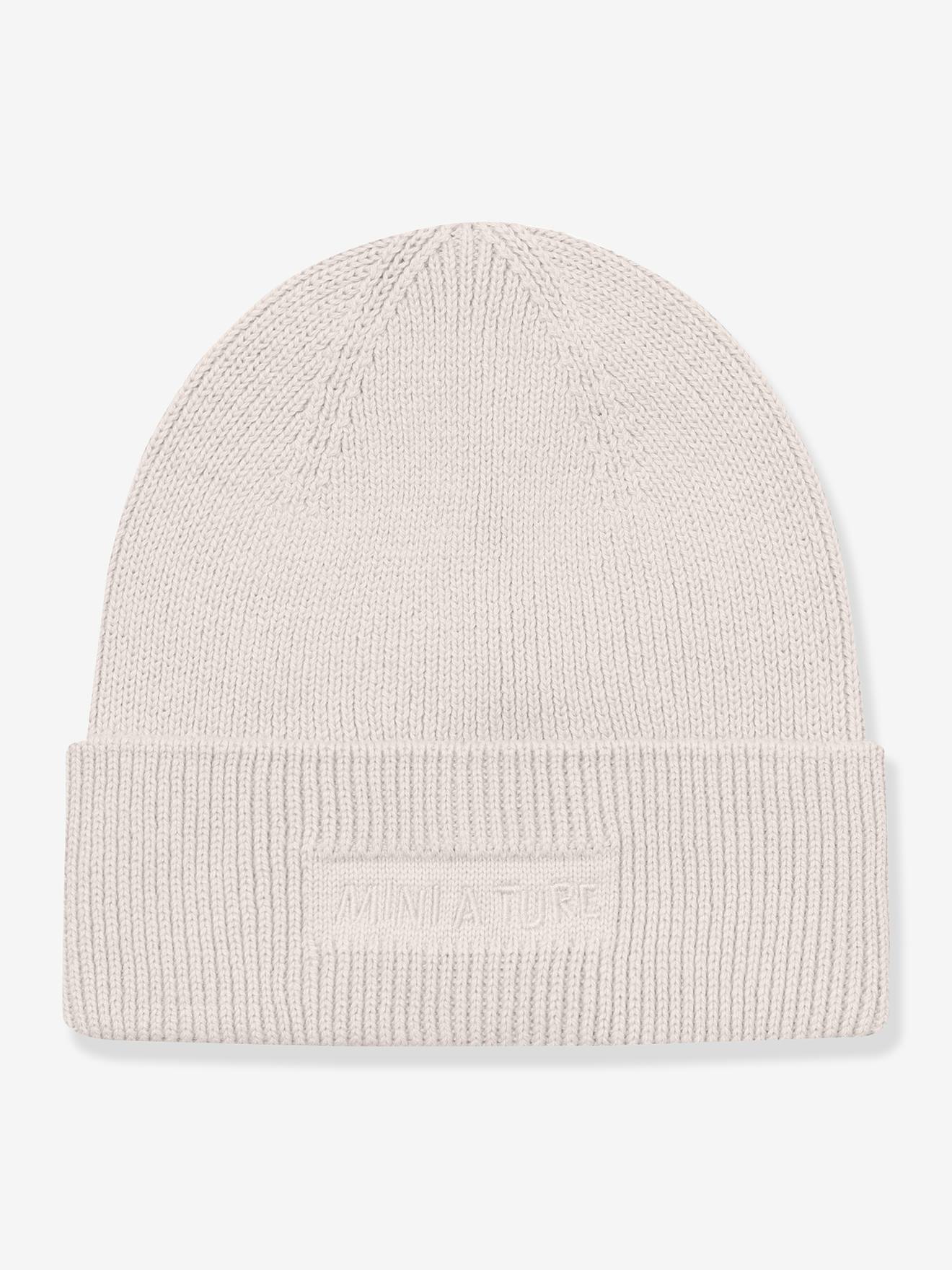 Bonnet tricot enfant MATBOJE MINI A TURE beige poudr 35 €
