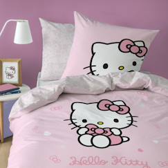 Parure de lit imprimée 100% coton, hello kitty cute  - vertbaudet enfant
