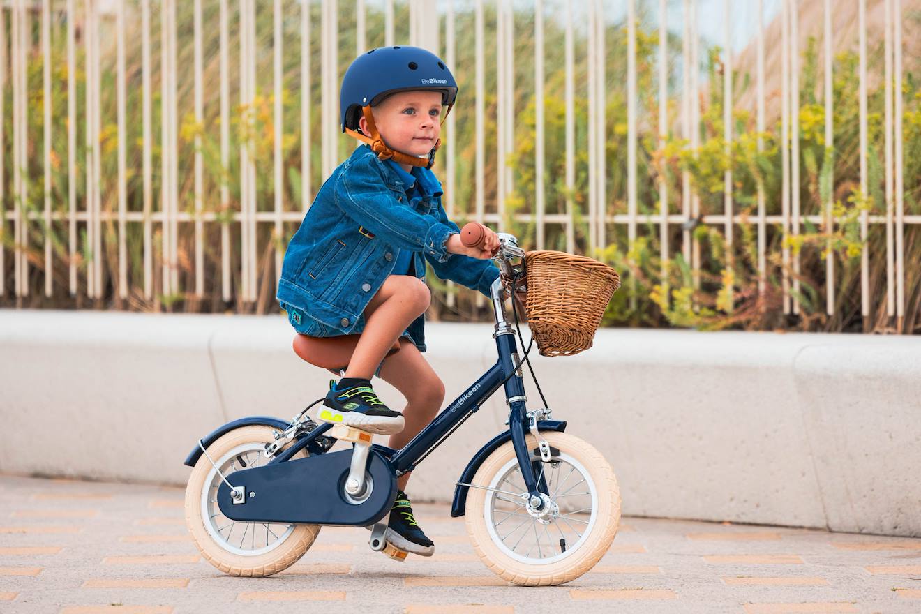 Vélo 12 Pouces – Enfant 2-4 Ans Bleu Marine (Bebikeen) - Image 1