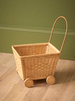 Jouet-Chariot enfant en rotin