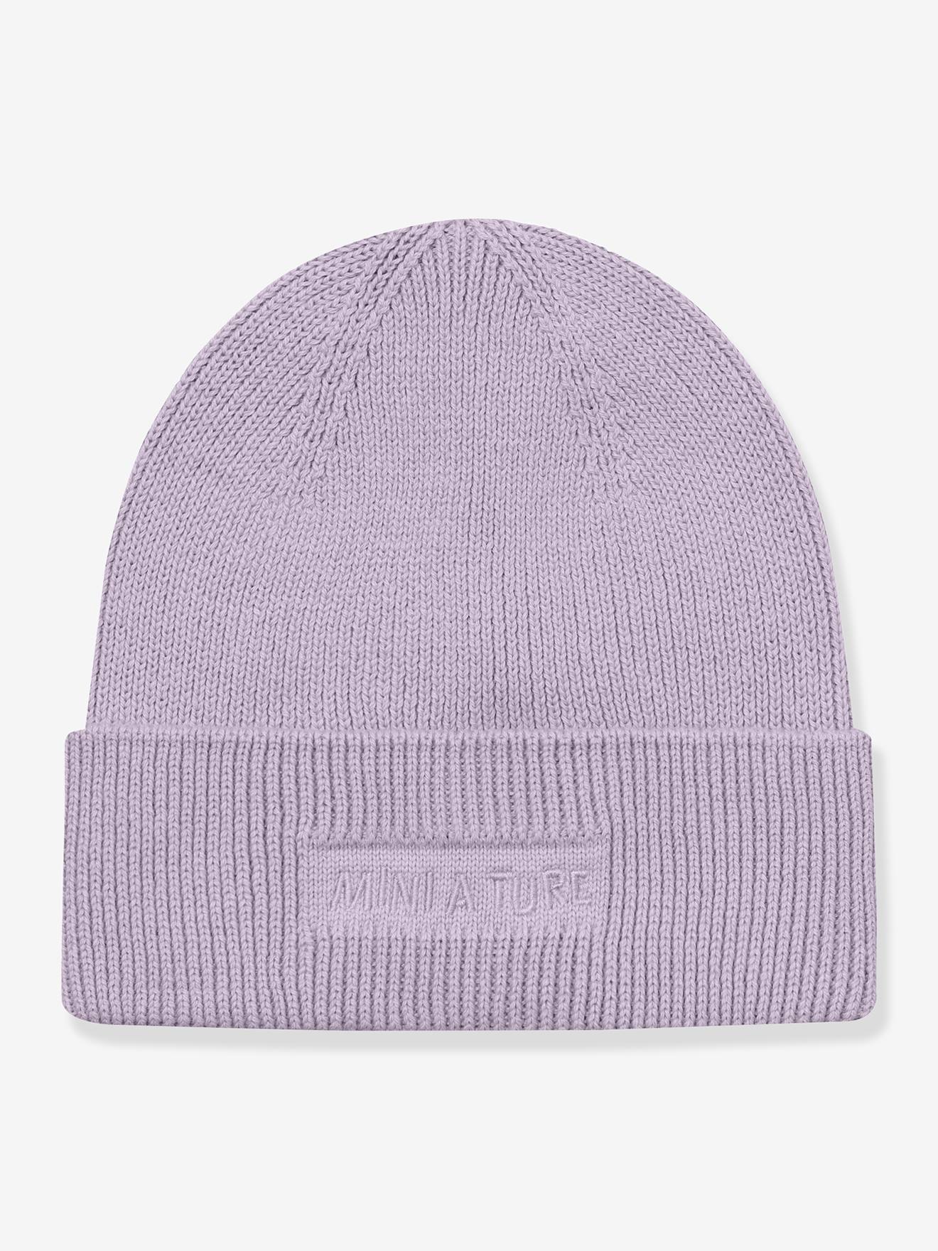 Bonnet tricot enfant MATBOJE MINI A TURE lilas 35 €