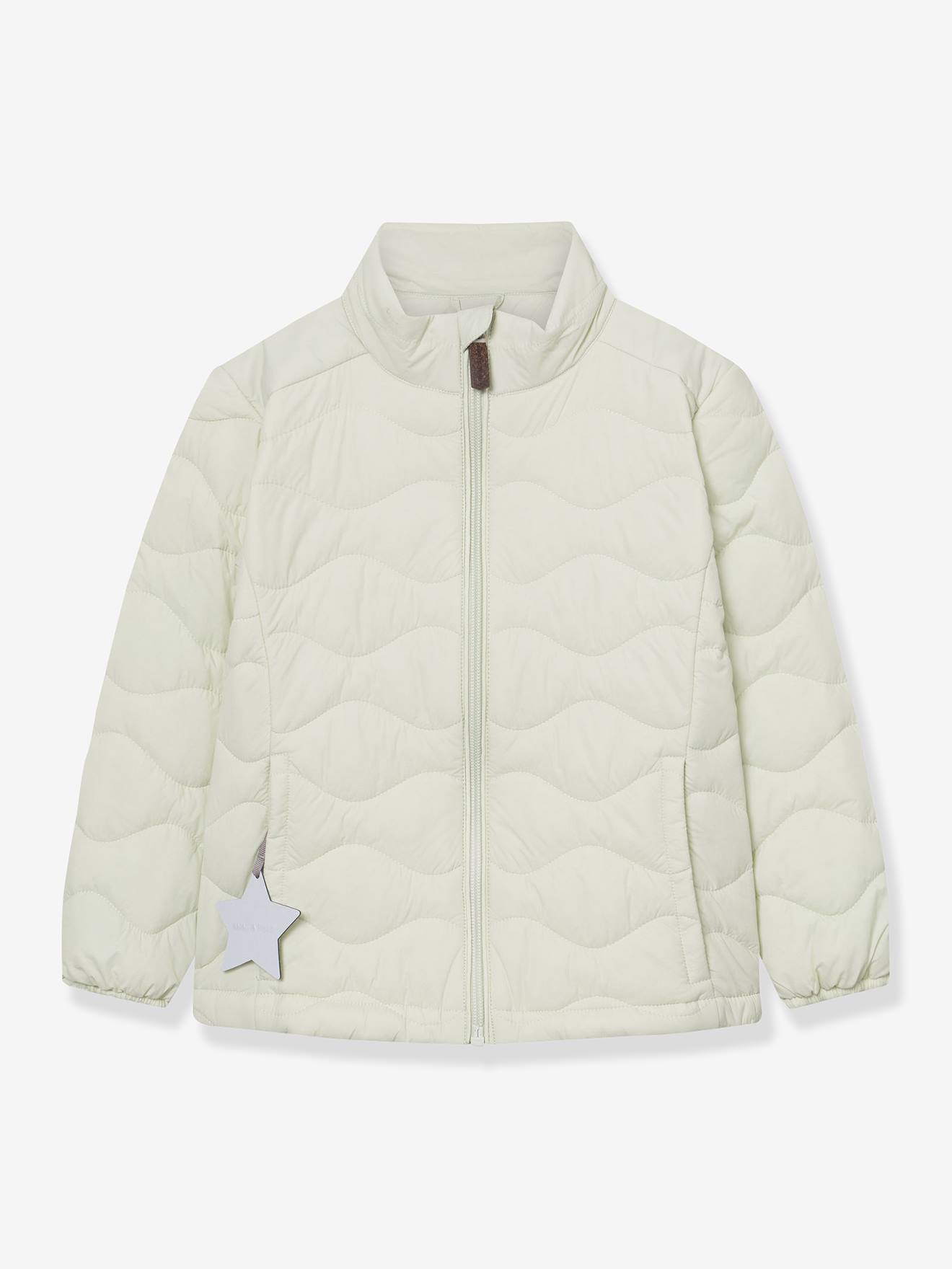 Veste légère matelassée enfant MATNAVA MINI A TURE vert amande