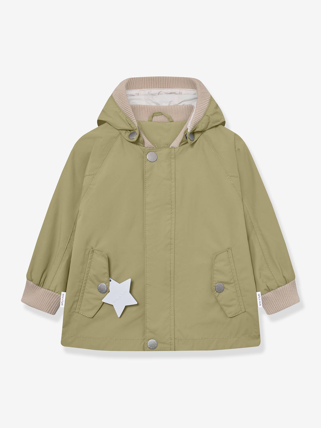 Veste mi-saison bébé MATWALLY olive