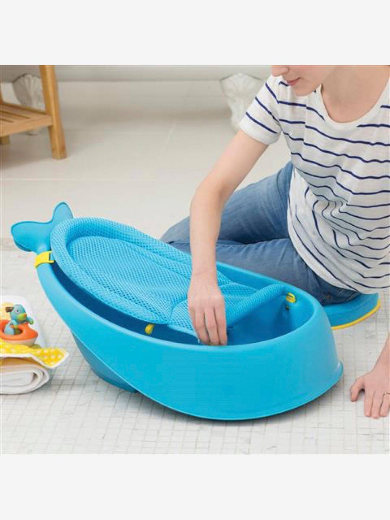 Baignoire évolutive Moby de bleu (Skip Hop) - Image 2