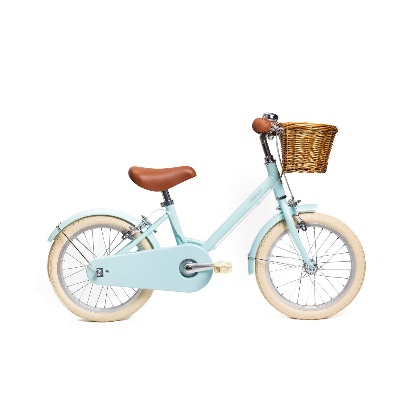 Vélo Enfant À Pédales - 16 Pouces Bleu Turquoise (Bebikeen) - Couverture