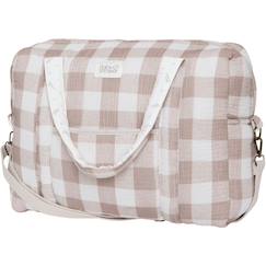Puériculture-Sac à langer-Sac de maternité camila vichy caramel