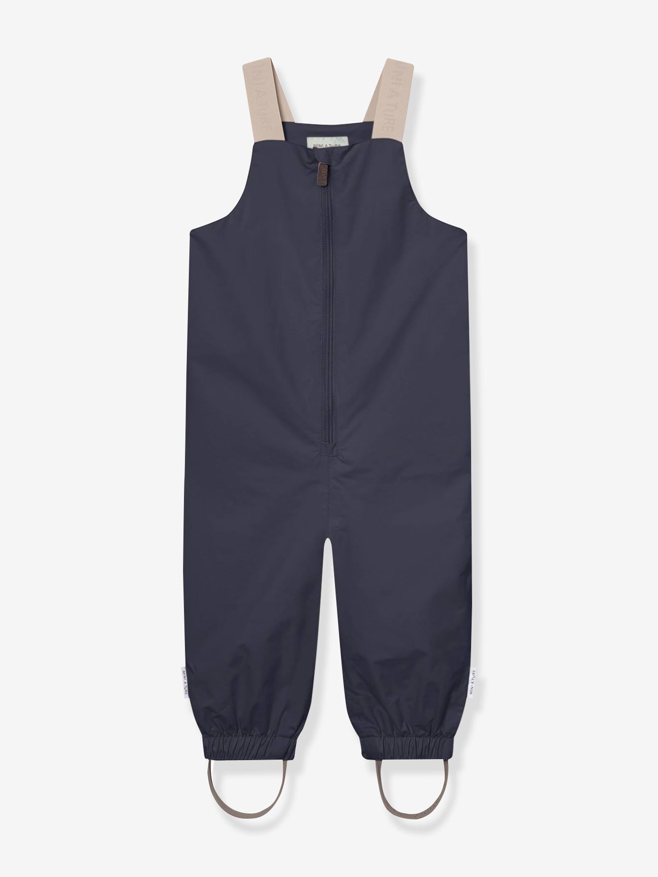 Salopette imperméable bébé MATWALENTAYA MINI A TURE bleu foncé
