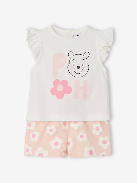 Bébé-Short-Ensemble bébé fille Winnie fleurs