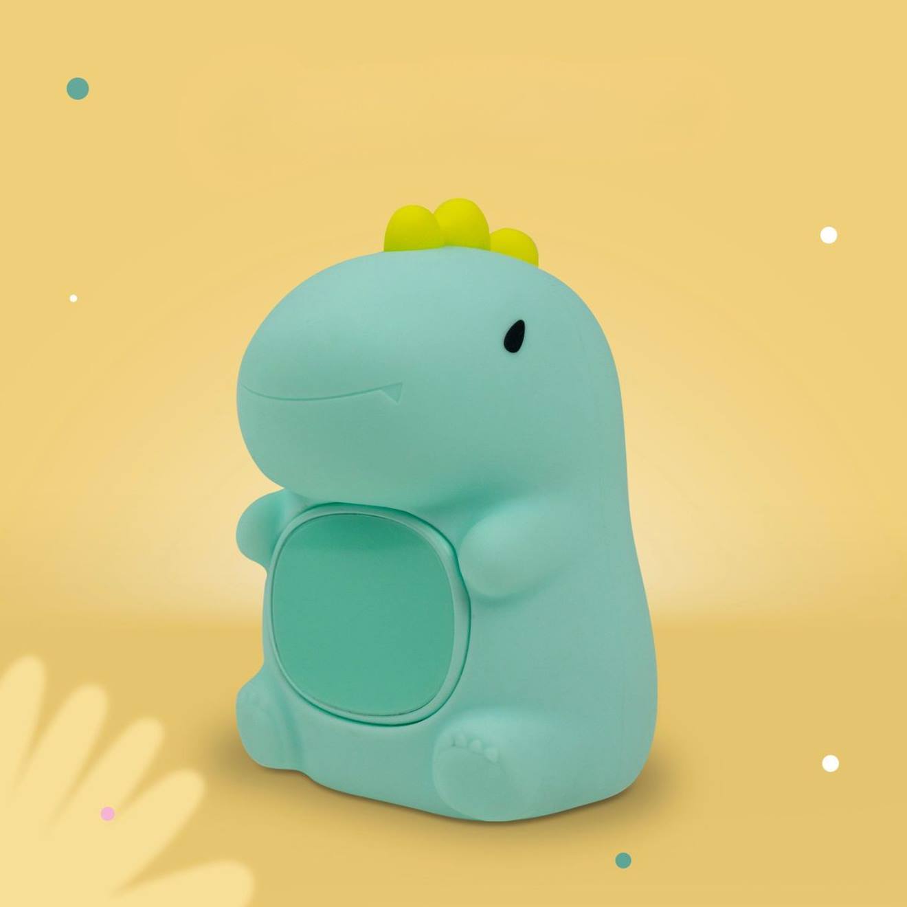 Réveil Veilleuse Sapin Noël Enfants – Lampe Silicone Rechargeable Mignonne Avec Double Alarme & Snooze
