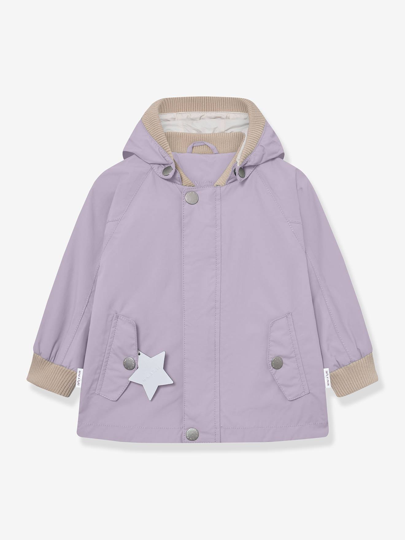 Veste mi-saison bébé MATWALLY lilas
