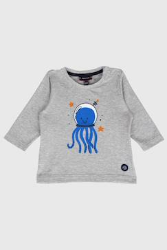 -T-shirt imprimé en coton bébé