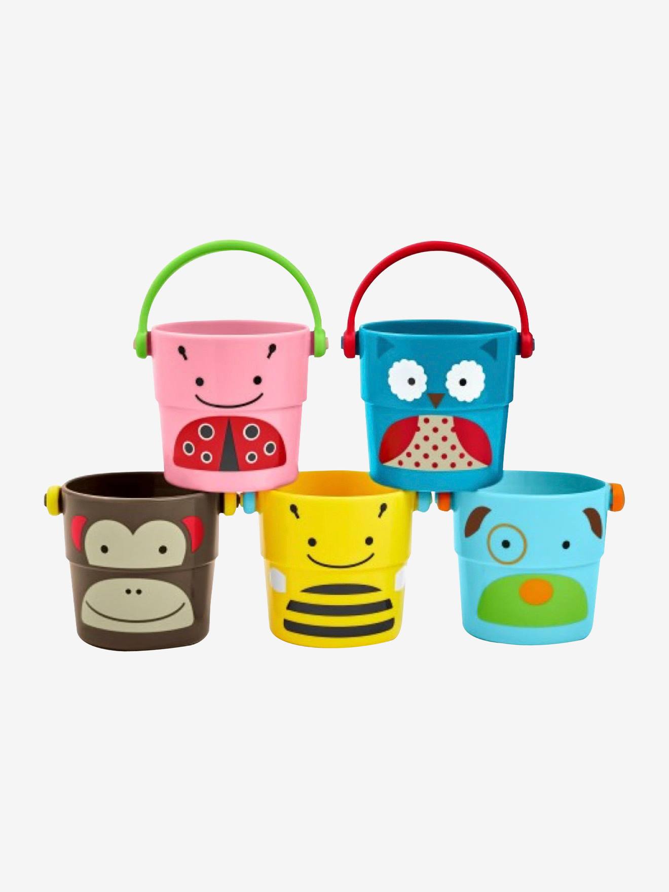 Zoo jouets de bain 5 tasses SKIP HOP multicolore