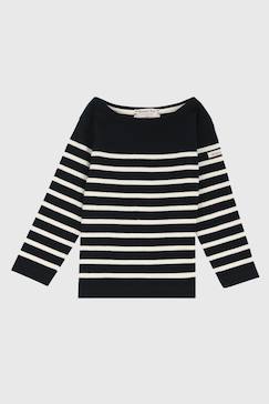 Garçon-T-shirt, polo, sous-pull-T-shirt-Marinière drisse enfant
