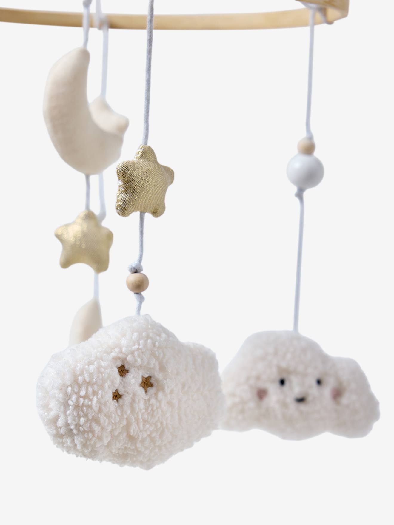 Mobile musical Nuage beige (Vertbaudet) - Image 2