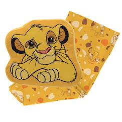 Linge de maison et décoration-Coussin plaid disney  2 en 1 roi lion simba polyester