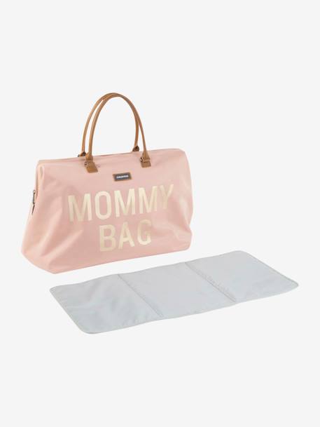Sac à langer Mommy Bag large CHILDHOME blanc cassé+noir or+rose 13 - vertbaudet enfant 
