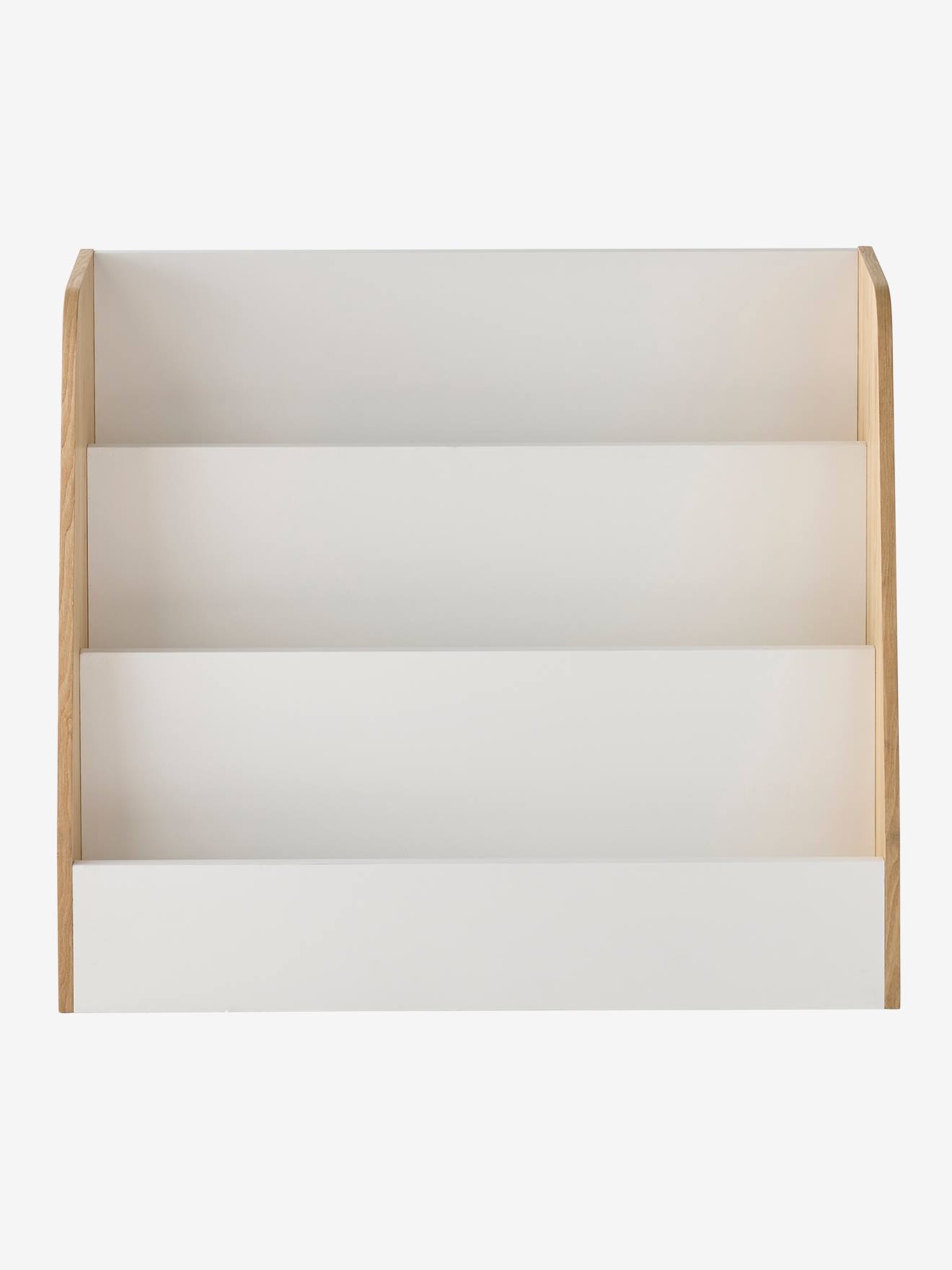 Bibliothèque basse 3 niveaux YEL blanc (Vertbaudet) - Image 2