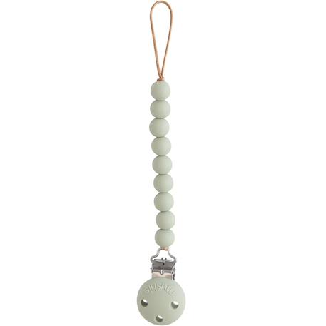 Attache sucette en silicone Beige foncé+Beige, écru+Bleu+Bois+Ecru+Jaune+Rose+Vert d'eau 25 - vertbaudet enfant 