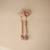 Attache sucette en silicone Beige foncé+Beige, écru+Bleu+Bois+Ecru+Jaune+Rose+Vert d'eau 24 - vertbaudet enfant 