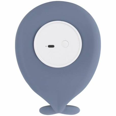 Veilleuse moby rechargeable bleue (12 cm) Blanc+Bleu, noir+Gris, blanc, noir 6 - vertbaudet enfant 