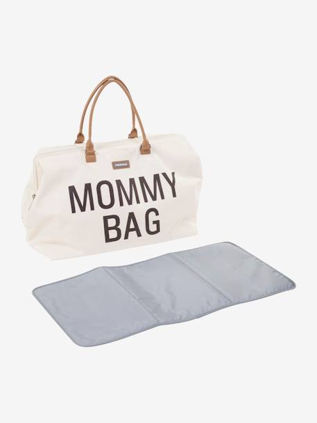 Sac à langer Mommy Bag large CHILDHOME blanc cassé+noir or+rose 3 - vertbaudet enfant 
