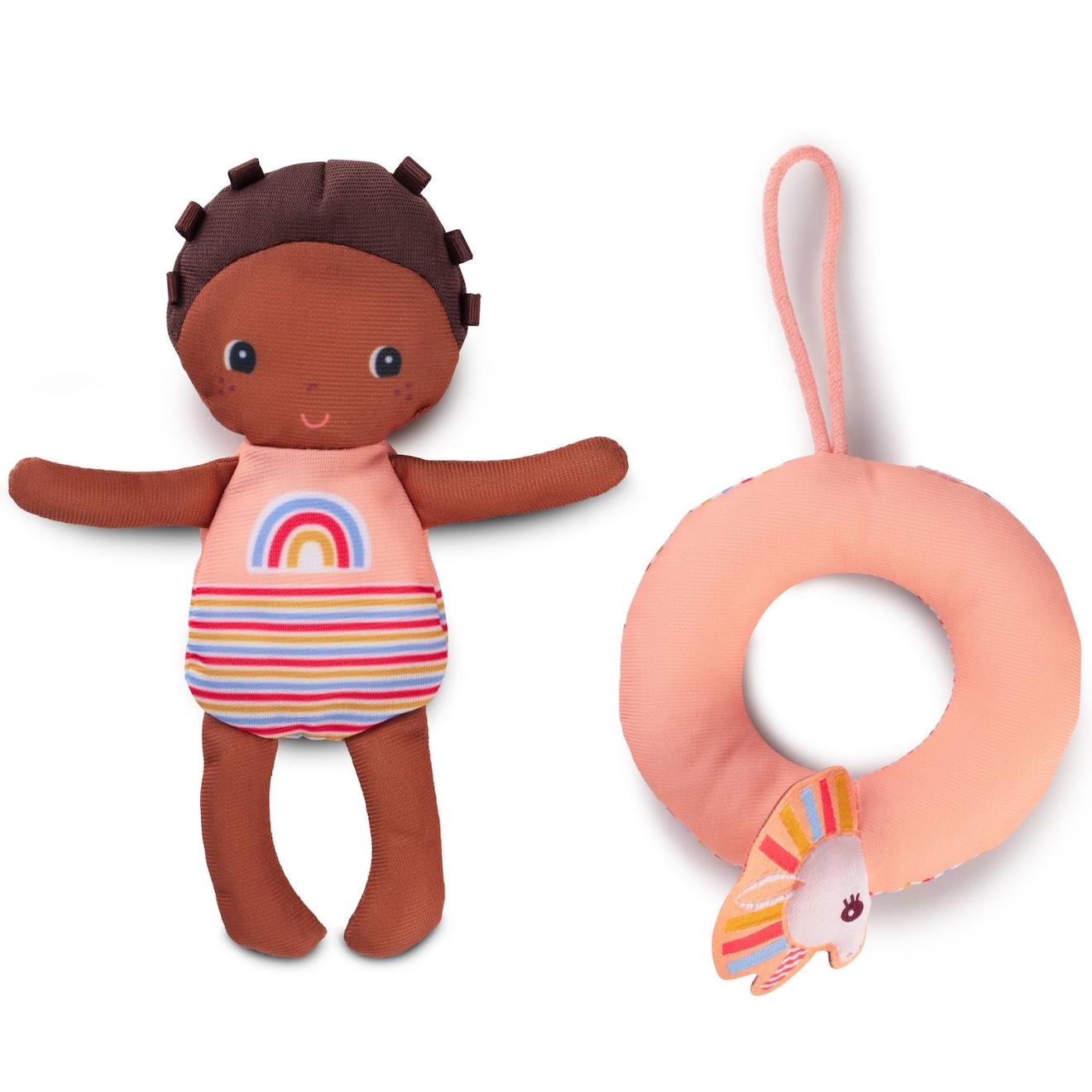 Poupée De Bain Axelle Marron, Rose (Lilliputien) - Image 1