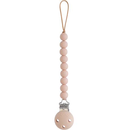 Attache sucette en silicone Beige foncé+Beige, écru+Bleu+Bois+Ecru+Jaune+Rose+Vert d'eau 21 - vertbaudet enfant 