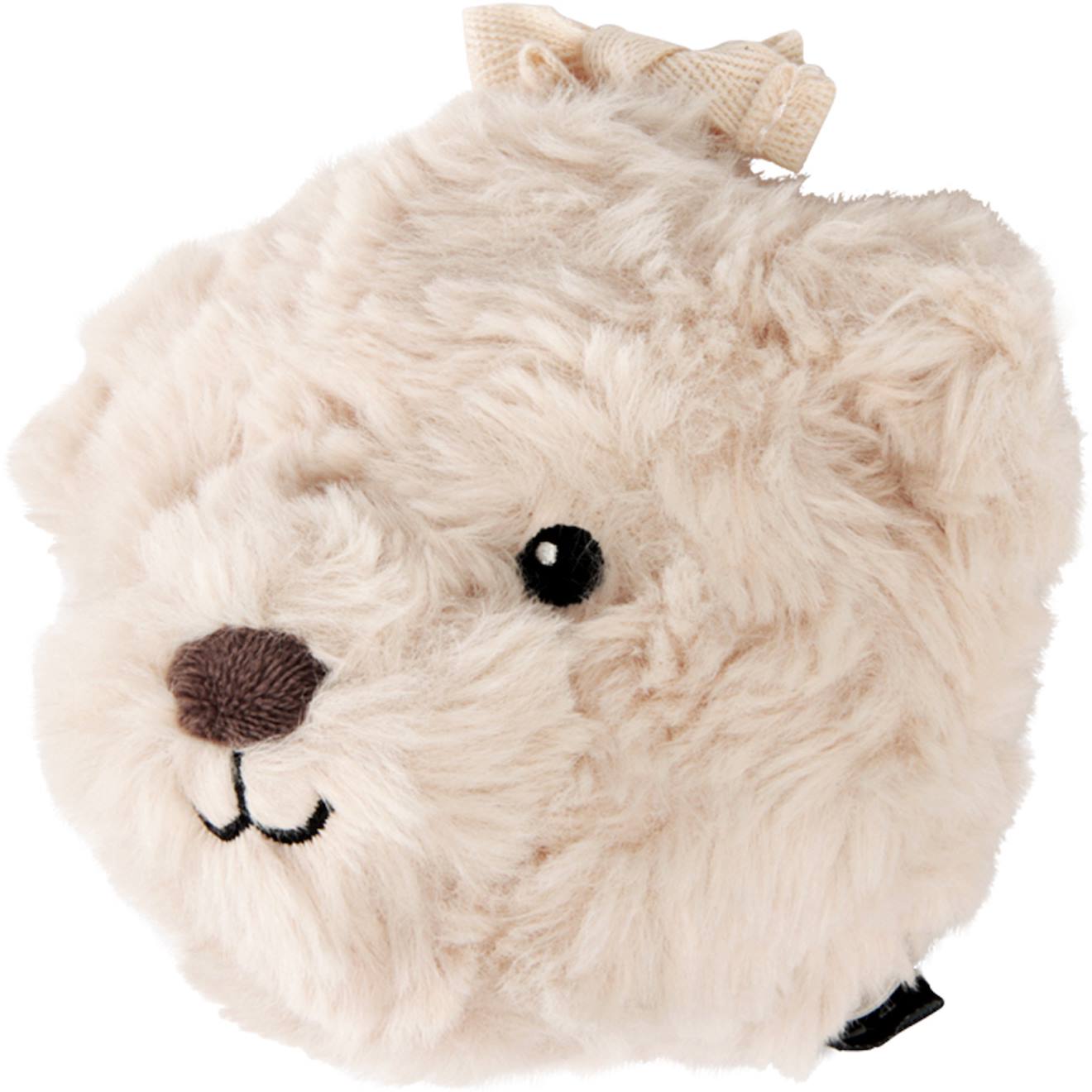 Peluche Bruit Blanc À Suspendre Lou Beige (8 Cm) Beige, Noir (FLOW) - Image 2