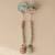 Attache sucette en silicone Beige foncé+Beige, écru+Bleu+Bois+Ecru+Jaune+Rose+Vert d'eau 28 - vertbaudet enfant 