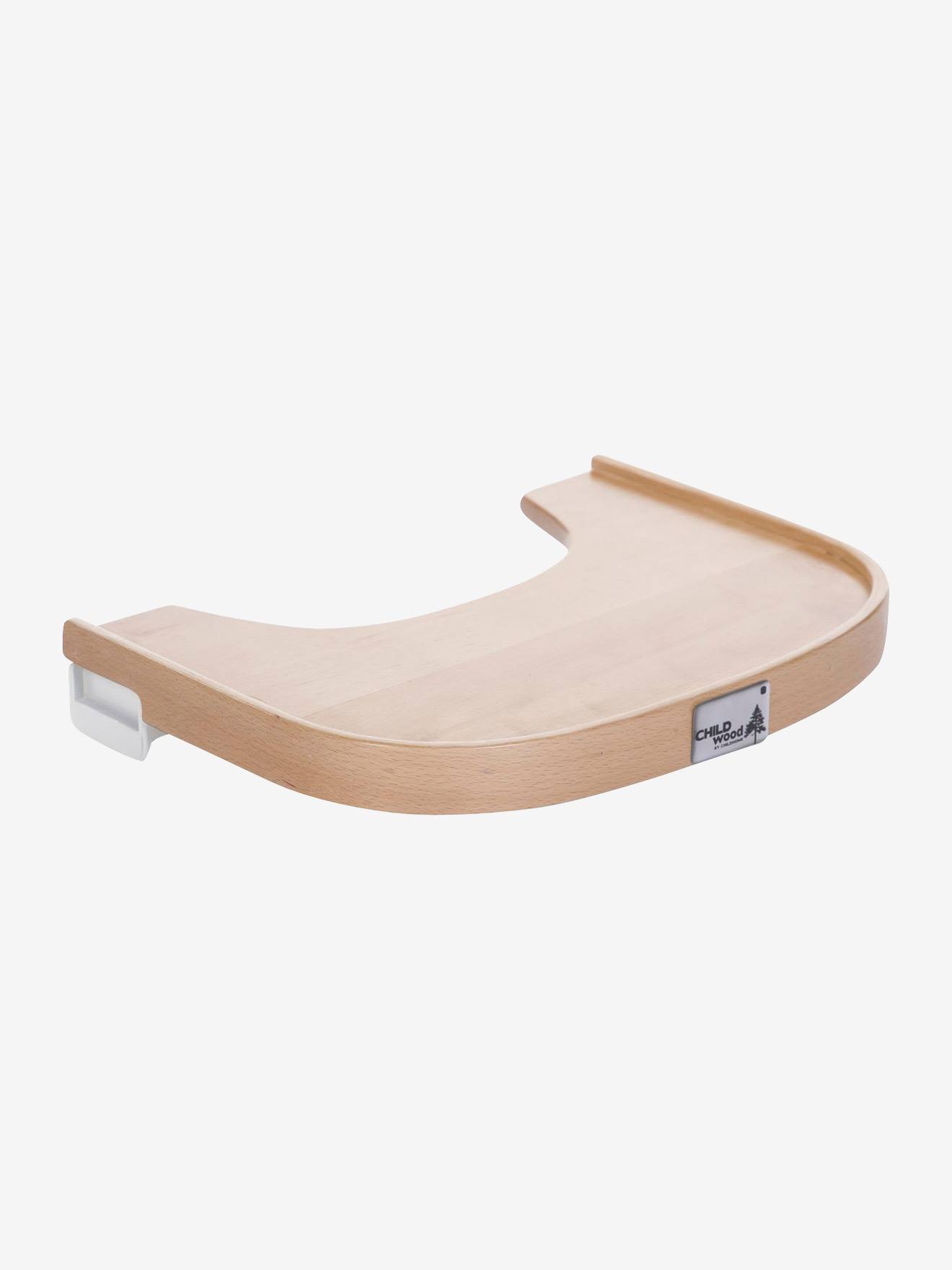 Tablette Repas Pour Chaise Haute En Hêtre Naturel