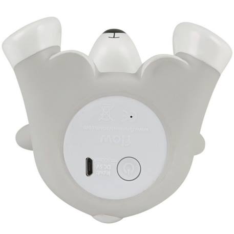 Veilleuse moby rechargeable bleue (12 cm) Blanc+Bleu, noir+Gris, blanc, noir 13 - vertbaudet enfant 