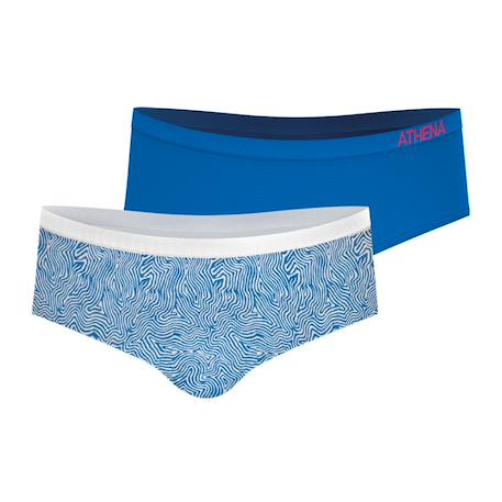 Fille-Sous-vêtement-Lot de 2 boxers sans couture fashion