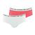 Lot de 2 boxers fille coton ultra doux girl by Blanc-rose corail 1 - vertbaudet enfant 
