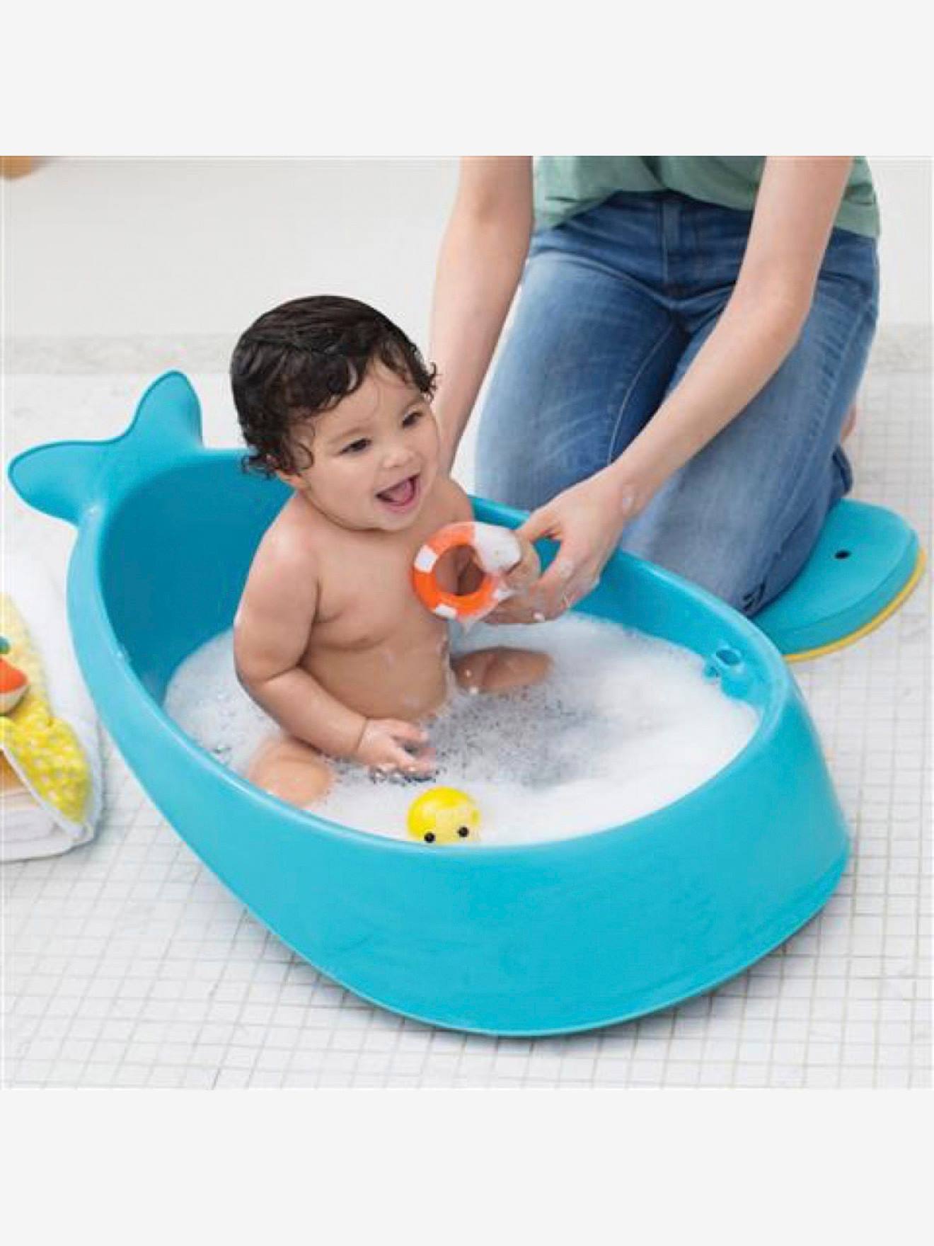 Baignoire évolutive Moby de bleu (Skip Hop) - Image 1