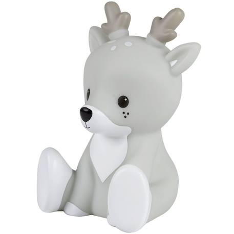 Veilleuse moby rechargeable bleue (12 cm) Blanc+Bleu, noir+Gris, blanc, noir 12 - vertbaudet enfant 