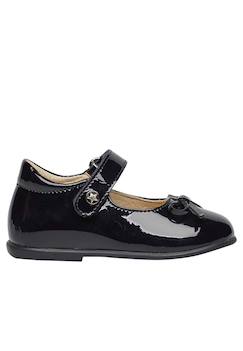 Chaussures-Ballerines en verni avec sangle ballet
