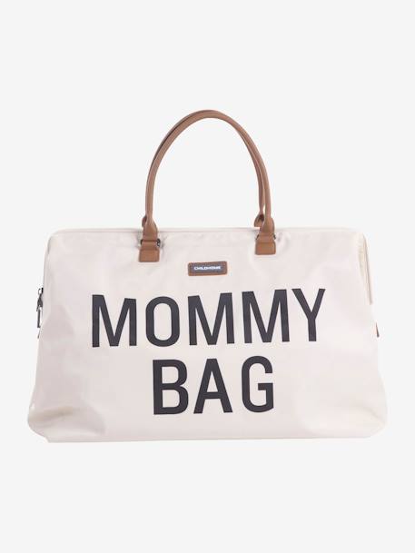 Sac à langer Mommy Bag large CHILDHOME blanc cassé+noir or+rose 1 - vertbaudet enfant 