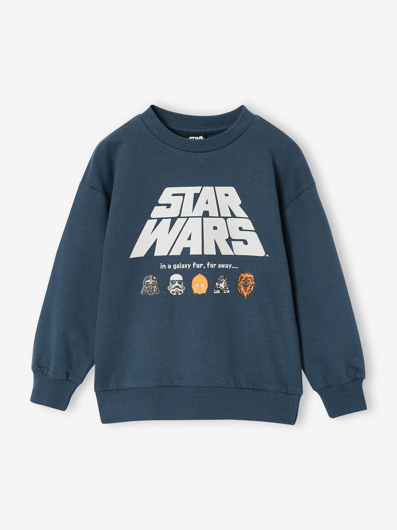 Sweat shirt Star Wars bleu nuit