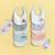 Lot de 5 bavoirs en éponge imperméable 3-18 mois tiny team cat Multi-coloured 4 - vertbaudet enfant 
