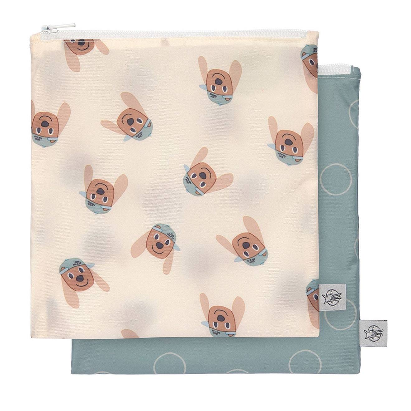 Lot De 2 Pochettes À Snack Tiny Team Dog Multi-coloured