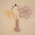 Attache sucette en silicone Beige foncé+Beige, écru+Bleu+Bois+Ecru+Jaune+Rose+Vert d'eau 19 - vertbaudet enfant 