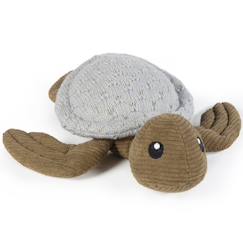 Jouet-Peluche bébé en tricot et velours côtelé – douce, résistante et adaptée dès la naissance