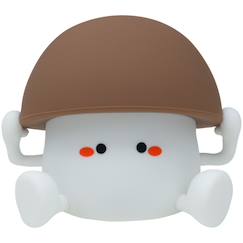 Linge de maison et décoration-Veilleuse bébé rechargeable à lumière blanche chaude – ambiance apaisante et design ludique